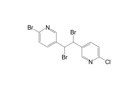 1,2-Dibromo-1-(6-bromo-3-pyridyl)-2-(6-chloro-3-pyridyl)ethane