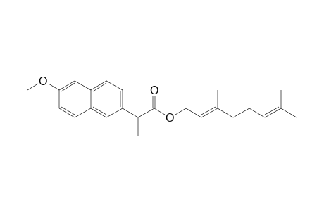 (E,E)-3,7-Dimethyl-2,6-octadien-1-yl 2-(6-methoxy-2-naphthyl)propionate