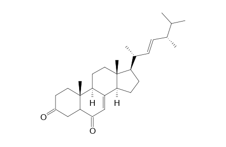 CHYATHISTERONE;ERGOSTA-7,22-DIENE-3,6-DIONE