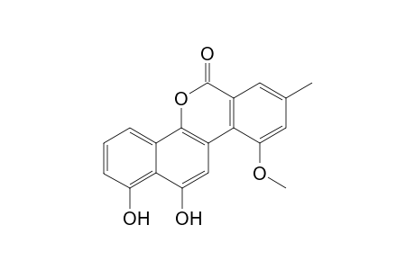 1,12-DIHYDROXY-10-METHOXY-8-METHYL-6H-BENZO-[D]-NAPHTHO-[1,2-B]-6-ONE