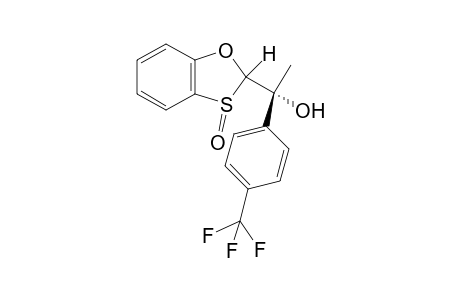 (2R)-2-[(1R)-1'-(p-Trifluorophenyl)-1'-hydroxyethyl]-1,3-benzoxathiol-3(2H)-oxide