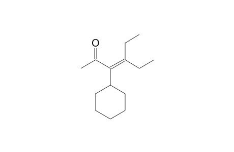 3-Hexen-2-one, 3-cyclohexyl-4-ethyl-