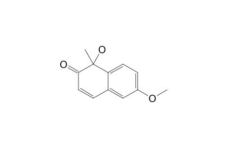 1-HYDROXY-6-METHOXY-1-METHYL-1H-NAPHTHALENE-2-ONE