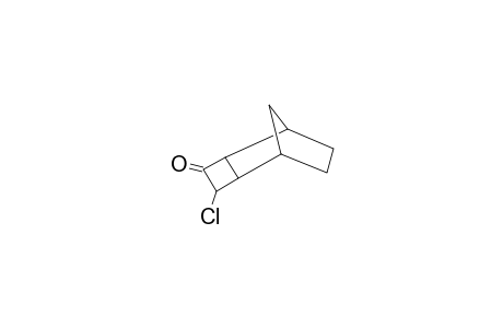 Tricyclo[4.2.1.0(2,5)]nonan-3-one, 4-chloro-