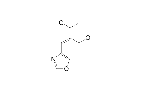 4-[(1Z)-3-HYDROXY-2-HYDROXYMETHYL-1-PROPEN-1-YL]-OXAZOLE