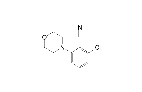 2-chloro-6-morpholinobenzonitrile