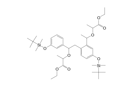 ETHYL-(ALPHA'R,2S)-2-(3'-TERT.-BUTYLDIMETHYLSILYLOXY-ALPHA'-METHYL-BENZYLOXY)-PROPANOATE;DIASTEREOISOMER-A;ETHYL-(ALPHA'S,2S)-2-;DIASTEREOISOMER-B