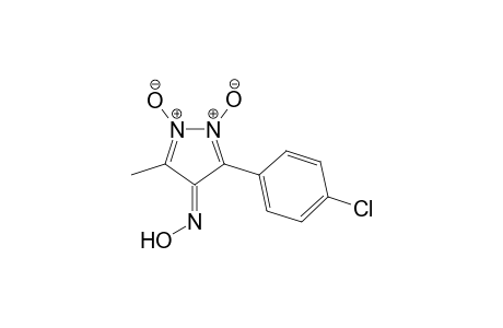 (E)-3-(4-Chlorophenyl)-5-methylpyrazol-4-one-Oxime-1,2-Dioxide