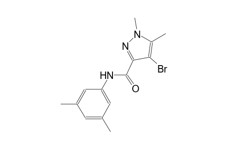 4-bromo-N-(3,5-dimethylphenyl)-1,5-dimethyl-1H-pyrazole-3-carboxamide