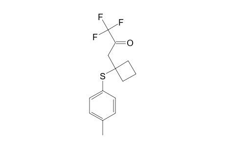 4-[(4-METHYLPHENYL)-THIO]-1,1,1-TRIFLUORO-4,4-TRIMETHYLENE-2-BUTANONE