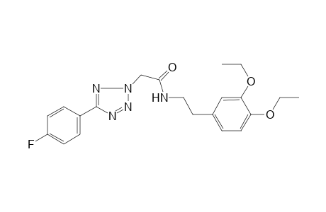 2H-tetrazole-2-acetamide, N-[2-(3,4-diethoxyphenyl)ethyl]-5-(4-fluorophenyl)-