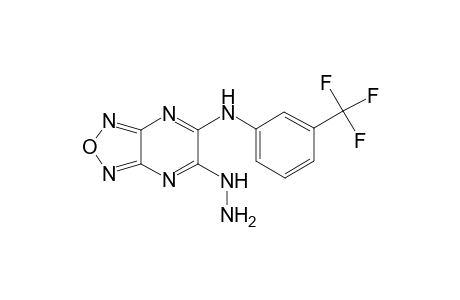 Furazano[3,4-b]pyrazine-5-hydrazine, 6-(3-trifluoromethylphenylamino)-