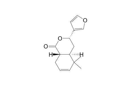 (3S,4aR,8aS)-3-Furan-3-yl-5,5-dimethyl-3,4,4a,5,8,8ahexahydroisochromen-1-one