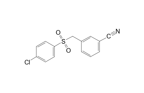 alpha-[(p-CHLOROPHENYL)SULFONYL]-m-TOLUNITRILE