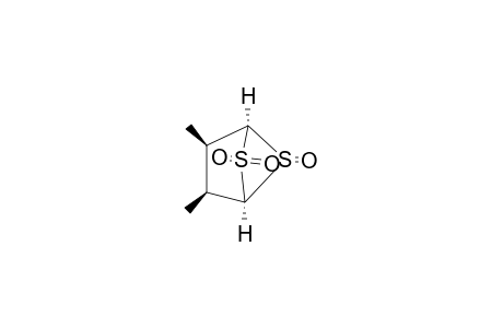 (1-ALPHA,2-ALPHA,3-ALPHA,4-ALPHA,5-ALPHA,5-BETA,6-BETA)-2,3-DIMETHYL-5,6-DITHIABICYCLO-[2.1.1]-HEXANE-5,5,6-TRIOXIDE