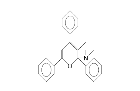 2-Dimethylamino-3-methyl-2,4,6-triphenyl-2H-pyran