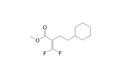 METHYL-4-CYCLOHEXYLETHYLENE-BETA,BETA-DIFLUOROACRYLATE