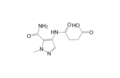 butanoic acid, 4-[[5-(aminocarbonyl)-1-methyl-1H-pyrazol-4-yl]amino]-4-oxo-