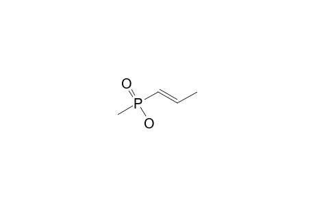 METHYL-PROPENYL-PHOSPHINIC-ACID;TRANS-ISOMER