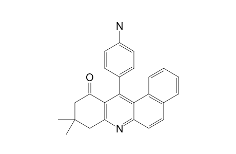 12-(PARA-AMINOPHENYL)-9,9-DIMETHYL-8,9,10,11-TETRAHYDROBENZO-[A]-ACRIDIN-11-ONE