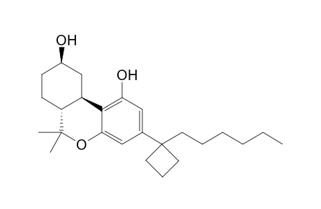 (6aR,9R,10aR)-3-(1-Hexyl-cyclobut-1-yl)-6a,7,8,9,10,10a-hexahydro-6,6-dimethyl-6H-dibenzo[b,d]pyran-1,9 Diol