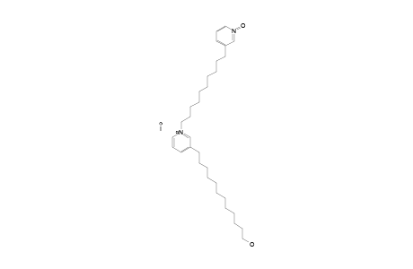 3-(12-HYDROXYDODECYL)-1-[10-(1-OXIDOPYRIDIN-3-YL)-DECYL]-PYRIDINIUM-IODIDE