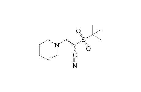 alpha-(tert-BUTYLSULFONYL)-1-PIPERIDINEACRYLONITRILE