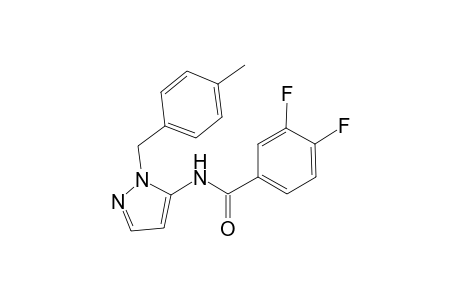 Benzenamide, 3,4-difluoro-N-[1-(4-methylbenzyl)-5-pyrazolyl]-