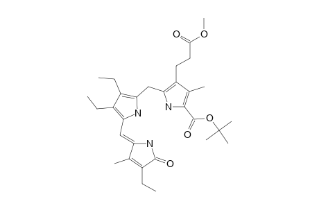 (4Z)-14-TERT.-BUTOXYCARBONYL-10,17-DIHYDRO-3,13-DIMETHYL-12-(2-ETHOXYCARBONYL)-2,7,8-TRIETHYL-TRIPYRRIN-1(15H)-ONE;DIHYDRO-TRIPYRRINONE-ESTER