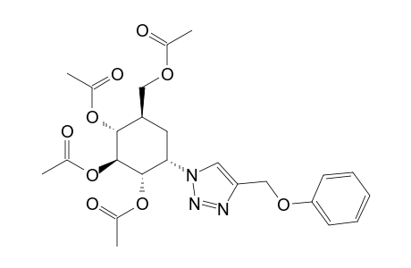 (1S,2S,3R,4R,6S)-4-(ACETOXYMETHYL)-6-[4-(PHENOXYMETHYL)-1H-1,2,3-TRIAZOL-1-YL]-CYCLOHEXANE-1,2,3-TRIYL-TRIACETATE