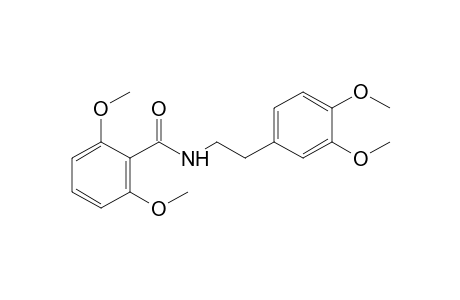 2,6-dimethoxy-N-(3,4-dimethoxyphenethyl)benzamide