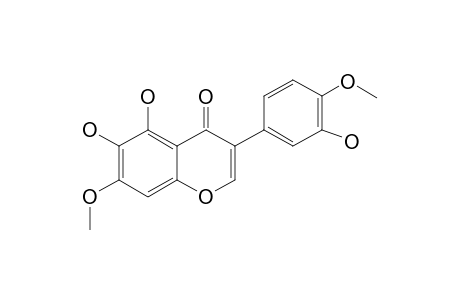 4',7-DIMETHOXY-3',5,6-TRIHYDROXYISOFLAVONE