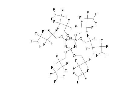 Hexakis(2,2,3,3,4,4,5,5-octafluoro-1-pentoxy)cyclo-triphosphazene