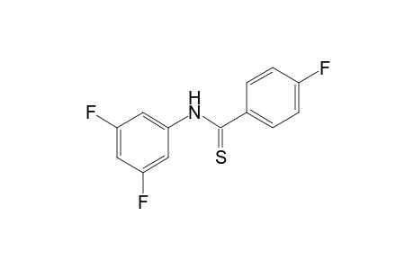 N-(3,5-difluorophenyl)-4-fluorobenzothioamide