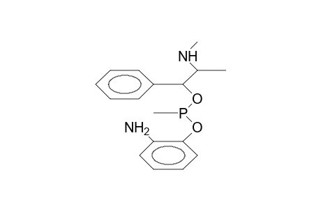 2-AMINOPHENYL 1-PHENYL-2-METHYLAMINOPROPYL METHYLPHOSPHONITE