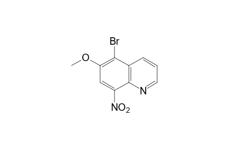 5-bromo-6-methoxy-8-nitroquinoline