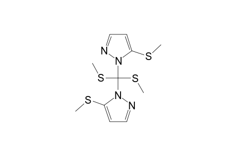 BIS-(METHYLTHIO)-BIS-(5-METHYLTHIO-PYRAZOL-1-YL)-METHANE