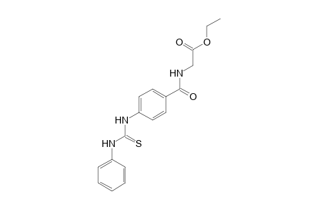 p-(3-phenyl-2-thioureido)hippuric acid, ethyl ester