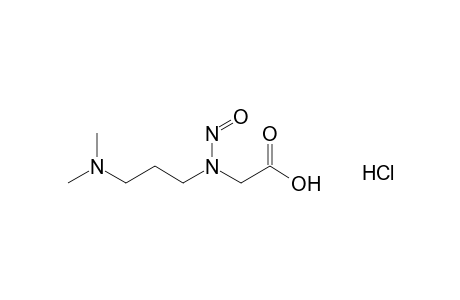 N-[3-(dimethylamino)propyl]-N-nitrosoglycine, hydrochloride