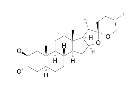 (25R)-5-ALPHA-SPIROSTAN-2-BETA,3-ALPHA-DIOL