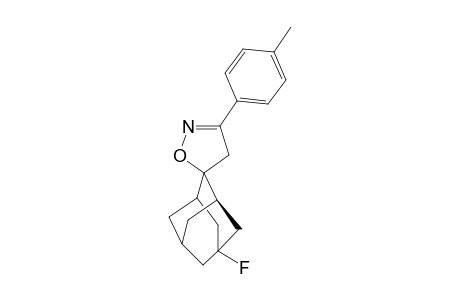 (Z)-5-Fluoro-3'-(4-methylphenyl)-4'-hydrospiro[adamantane-2,5'-(delta.(2)-isoxazoline]