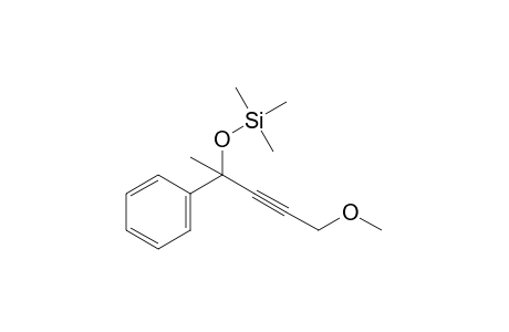 [(4-methoxy-1-methyl-1-phenyl-2-butynyl)oxy]trimethylsilane