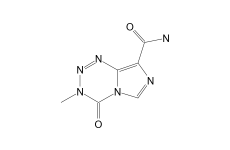 3,4-DIHYDRO-3-METHYL-4-OXO-IMIDAZO-[5,1-D]-AS-TETRAZINE-8-CARBOXAMIDE