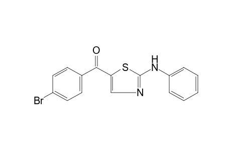 2-ANILINO-5-THIAZOLYL p-BROMOPHENYL KETONE