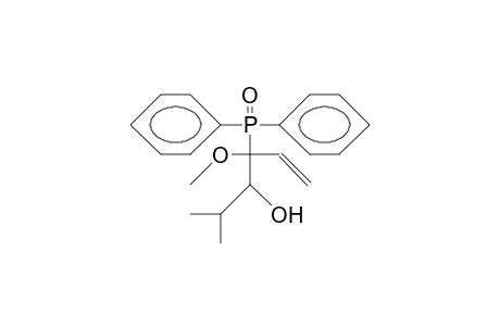 (3S,4R)-4-Diphenylphosphinoyl-4-methoxy-2-methyl-hex-5-en-3-ol