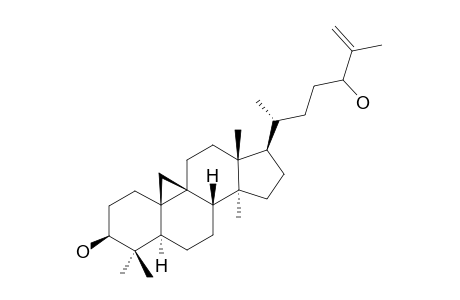 Cycloart-25-ene-3.beta.,24-diol