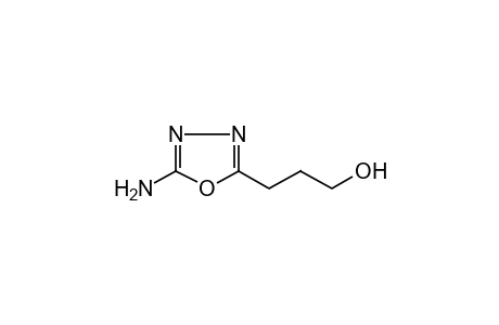 5-amino-1,3,4-oxadiazole-1-propanol