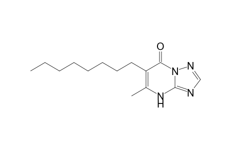 [1,2,4]Triazolo[1,5-a]pyrimidin-7-ol, 5-methyl-6-octyl-