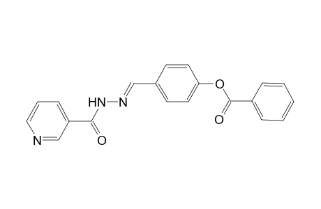 4-((E)-[2-(3-Pyridinylcarbonyl)hydrazono]methyl)phenyl benzoate