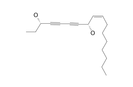 (3S,8S,Z)-HEPTADECA-9-EN-4,6-DIYNE-3,8-DIOL;OPLOPANDIOL